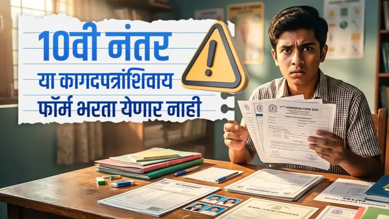 Documents for 10th Pass Students: 10वी नंतर प्रवेशासाठी लागणारी आवश्यक कागदपत्रे 1 Documents for 10th Pass Students